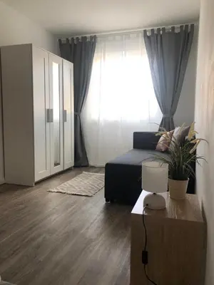 Ein Sitzbereich in der Unterkunft Ferienwohnung Elena