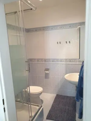 Ein Badezimmer in der Unterkunft 1-Zimmer Apartment