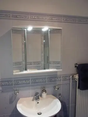 Ein Badezimmer in der Unterkunft 1-Zimmer Apartment