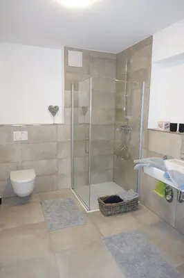 Ein Badezimmer in der Unterkunft Kleine Auszeit