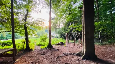 Naturlandschaft in der Nähe der Ferienwohnung