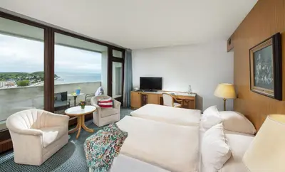 TV/Unterhaltungsangebot in der Unterkunft Maritim Strandhotel Travemünde