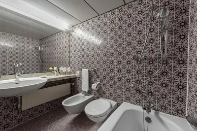 Ein Badezimmer in der Unterkunft Maritim Strandhotel Travemünde