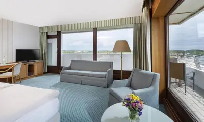TV/Unterhaltungsangebot in der Unterkunft Maritim Strandhotel Travemünde
