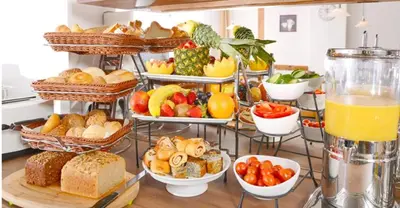 Essen in der Pension oder in der Nähe