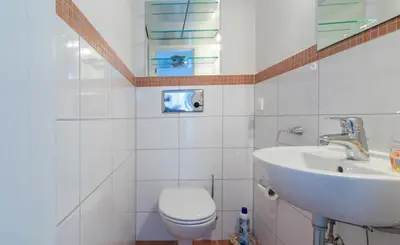 Ein Badezimmer in der Unterkunft Residenz App 112 - Timmendorfer Strand