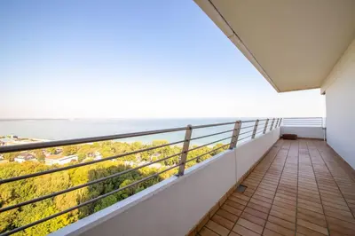 Ein Balkon oder eine Terrasse in der Unterkunft Residenz App 112 - Timmendorfer Strand