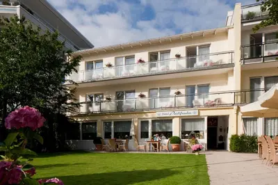 Das Gebäude in dem sich das Hotel befindet