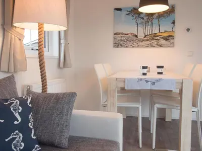 Ein Sitzbereich in der Unterkunft Pier98 18