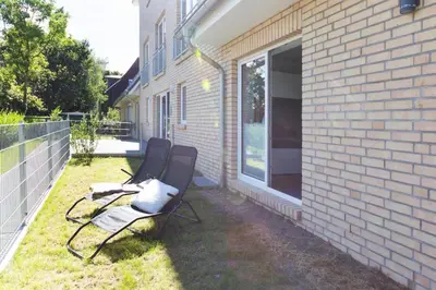Ein Garten an der Unterkunft Ferienwohnung Sonnentanz