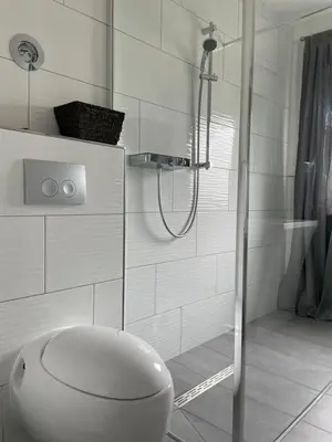 Ein Badezimmer in der Unterkunft Hamptons No.4