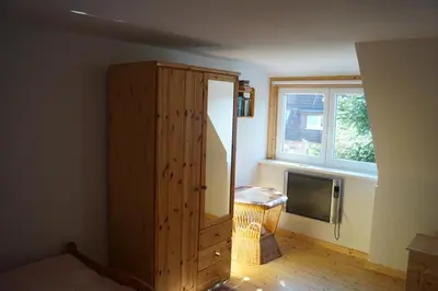 Küche/Küchenzeile in der Unterkunft Ferienwohnung Haus Lüdtke