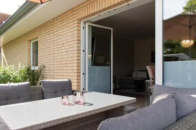 Ein Patio oder anderer Außenbereich in der Unterkunft Ferienwohnung Rocco