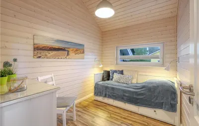 Ein Bett oder Betten in einem Zimmer der Unterkunft Haus Otter
