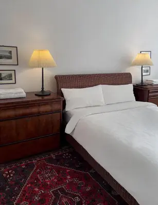 Ein Bett oder Betten in einem Zimmer der Unterkunft The cozy family Retreat Lübeck