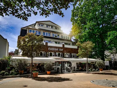 Das Gebäude in dem sich das Hotel befindet