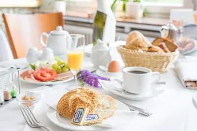Essen im Hotel oder in der Nähe