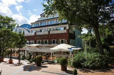 Das Gebäude in dem sich das Hotel befindet
