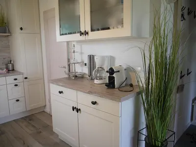 Küche/Küchenzeile in der Unterkunft Ferienhaus Oceanview