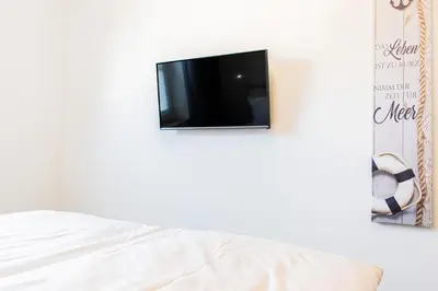 TV/Unterhaltungsangebot in der Unterkunft Ferienwohnung Kleine Auszeit