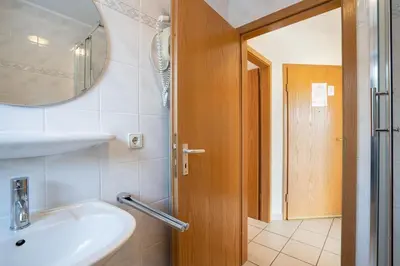 Ein Badezimmer in der Unterkunft Gorch-Fock Park 2