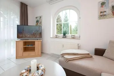 TV/Unterhaltungsangebot in der Unterkunft Haus Pegasus Gartenliebe