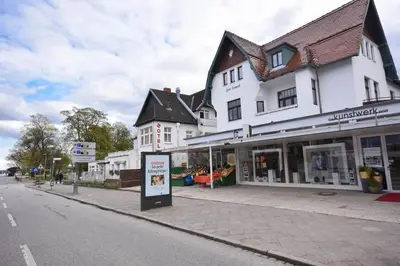Die Umgebung um die Ferienwohnung