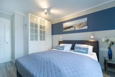 Ein Bett oder Betten in einem Zimmer der Unterkunft Haus Pegasus Glücksbringer