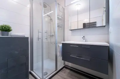 Ein Badezimmer in der Unterkunft Haus Pegasus Glücksbringer