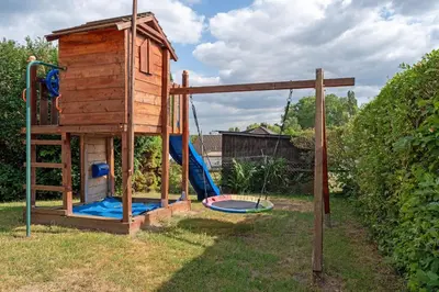 Ein Kinderspielbereich in der Unterkunft Ostseeferne