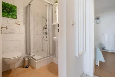 Ein Badezimmer in der Unterkunft Badeweg 4 Kleiner Anker