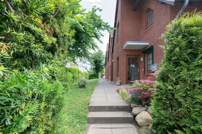 Ein Garten an der Unterkunft Alte Bergstraße 6 Flundernest