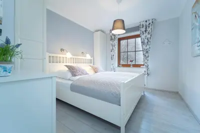 Ein Bett oder Betten in einem Zimmer der Unterkunft Seestraße 43 Wohnung 3