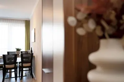 Ein Sitzbereich in der Unterkunft Haus Baltic Ostseeidylle