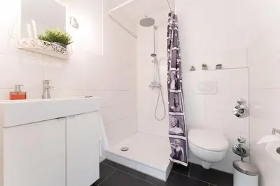 Ein Badezimmer in der Unterkunft Haus Baltic Traumfabrik