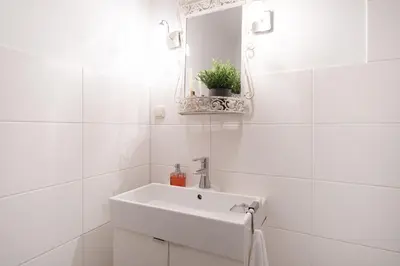 Ein Badezimmer in der Unterkunft Haus Baltic Traumfabrik