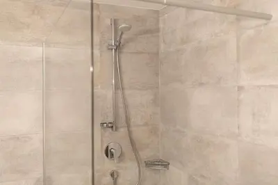 Ein Badezimmer in der Unterkunft Witthus- Wohnung 2