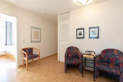 Ein Sitzbereich in der Unterkunft Witthus- Wohnung 2