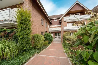 Ein Garten an der Unterkunft Seepark Wohnung 15