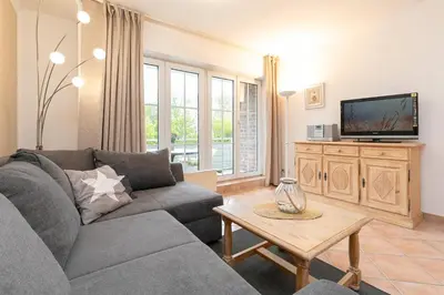 TV/Unterhaltungsangebot in der Unterkunft Seepark Wohnung 15