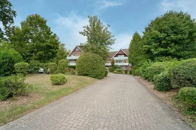 Ein Garten an der Unterkunft Seepark Wohnung 32
