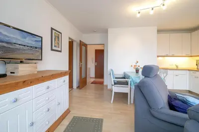 Küche/Küchenzeile in der Unterkunft Familyhaus- Wohnung 8