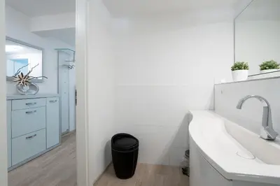 Ein Badezimmer in der Unterkunft Frische Brise
