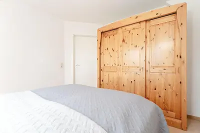 Ein Bett oder Betten in einem Zimmer der Unterkunft Sperlingslust