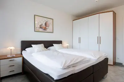 Ein Bett oder Betten in einem Zimmer der Unterkunft Gorch-Fock-Ring 28 Gorch-Fock II