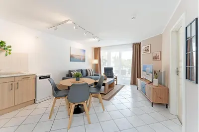 TV/Unterhaltungsangebot in der Unterkunft Hansa-Residenz Strandglück