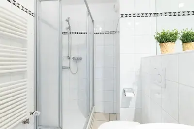 Ein Badezimmer in der Unterkunft Hanseaten Residenz App 19