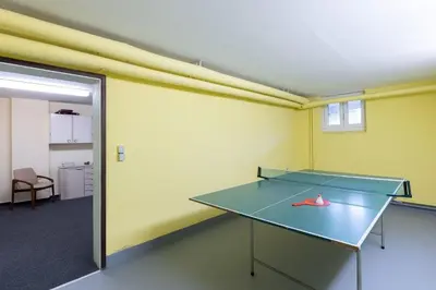 Tischtennis in der Unterkunft Haus Beau Rivage Blaue Koje oder in der Nähe