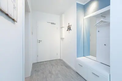 Ein Badezimmer in der Unterkunft Passatstieg 1 Lüddn Traum