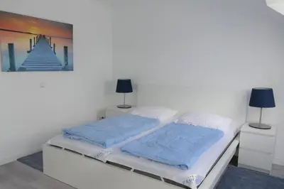 Ein Bett oder Betten in einem Zimmer der Unterkunft Baltic Nr. 24